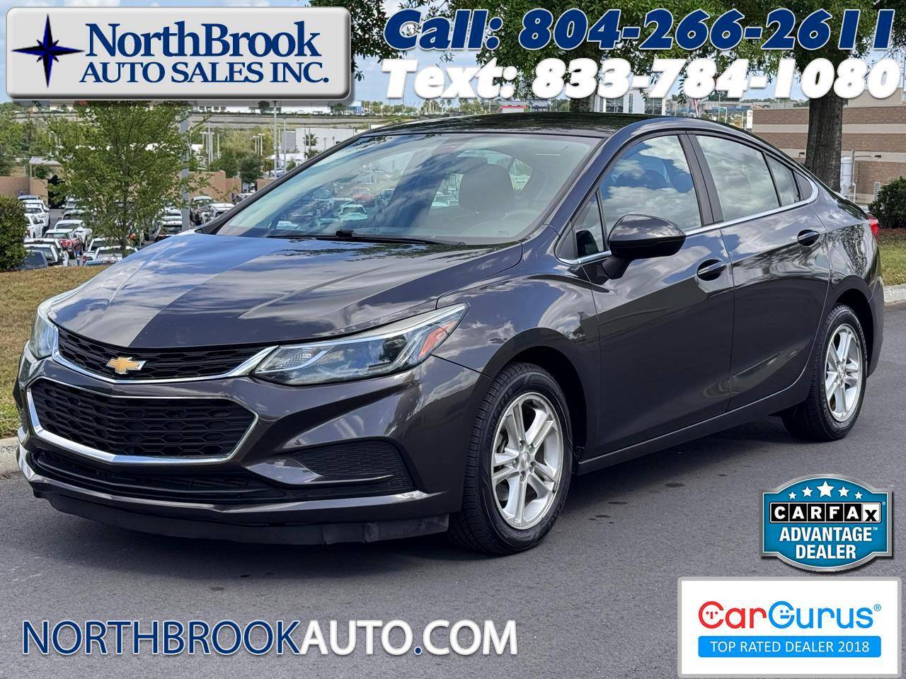 2017 Chevrolet Cruze LT — Sedan — 68,032 mi — Glen Allen, VA