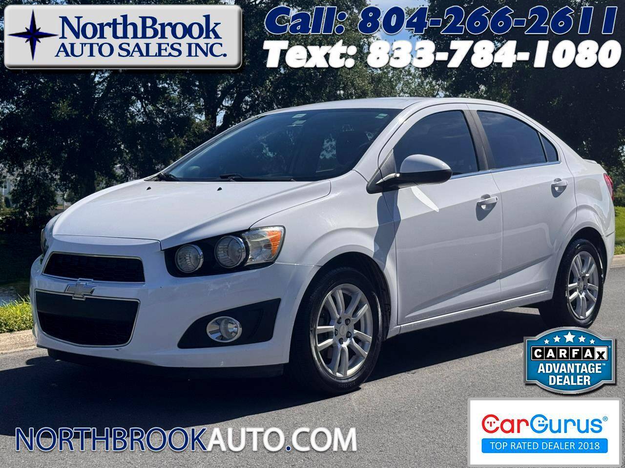 2015 Chevrolet Sonic LT — Sedan — 76,412 mi — Glen Allen, VA