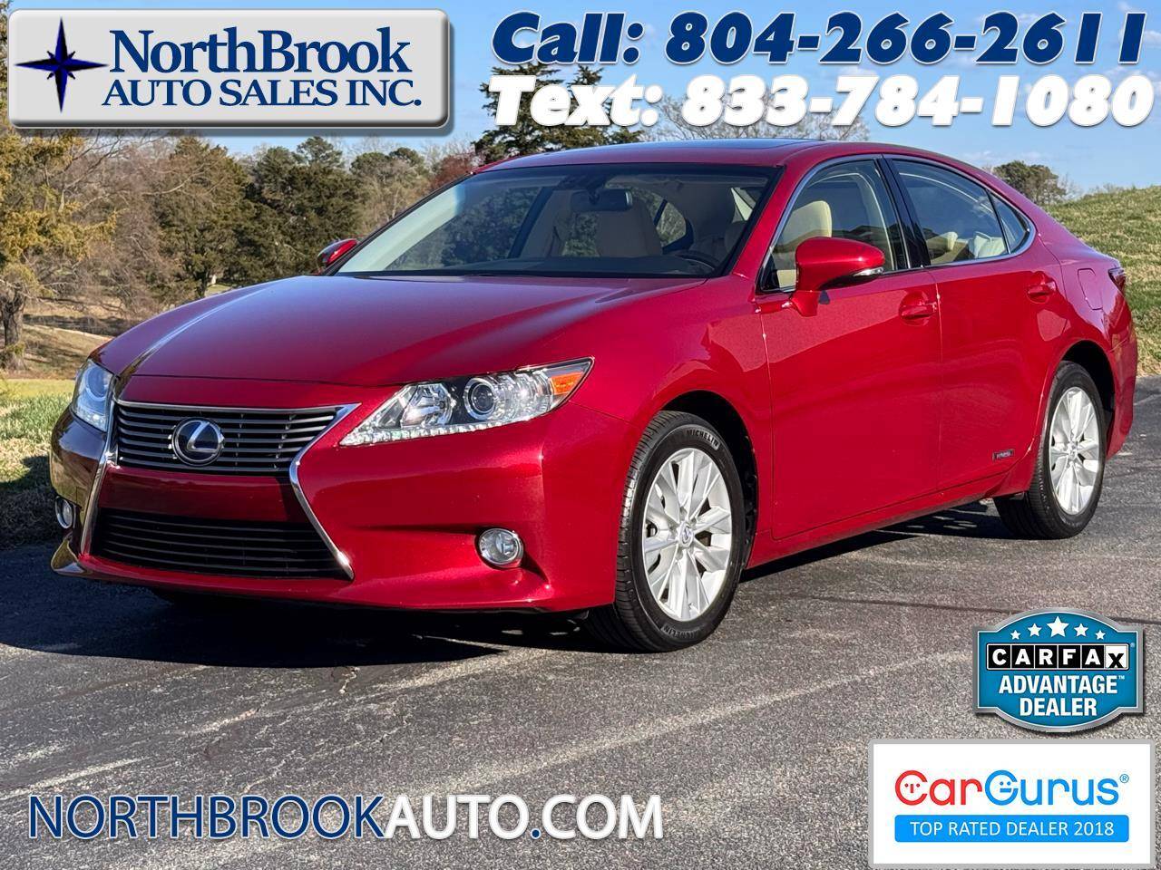 2013 Lexus ES ES 300h — Sedan — 93,358 mi — Glen Allen, VA