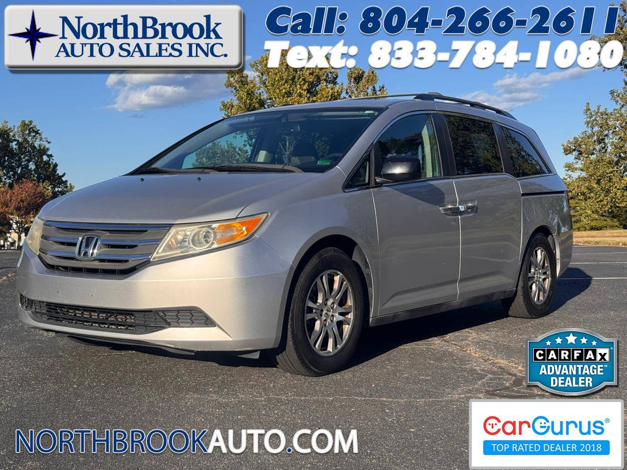 2011 Honda Odyssey EX-L — Minivan — 82,427 mi — Glen Allen, VA