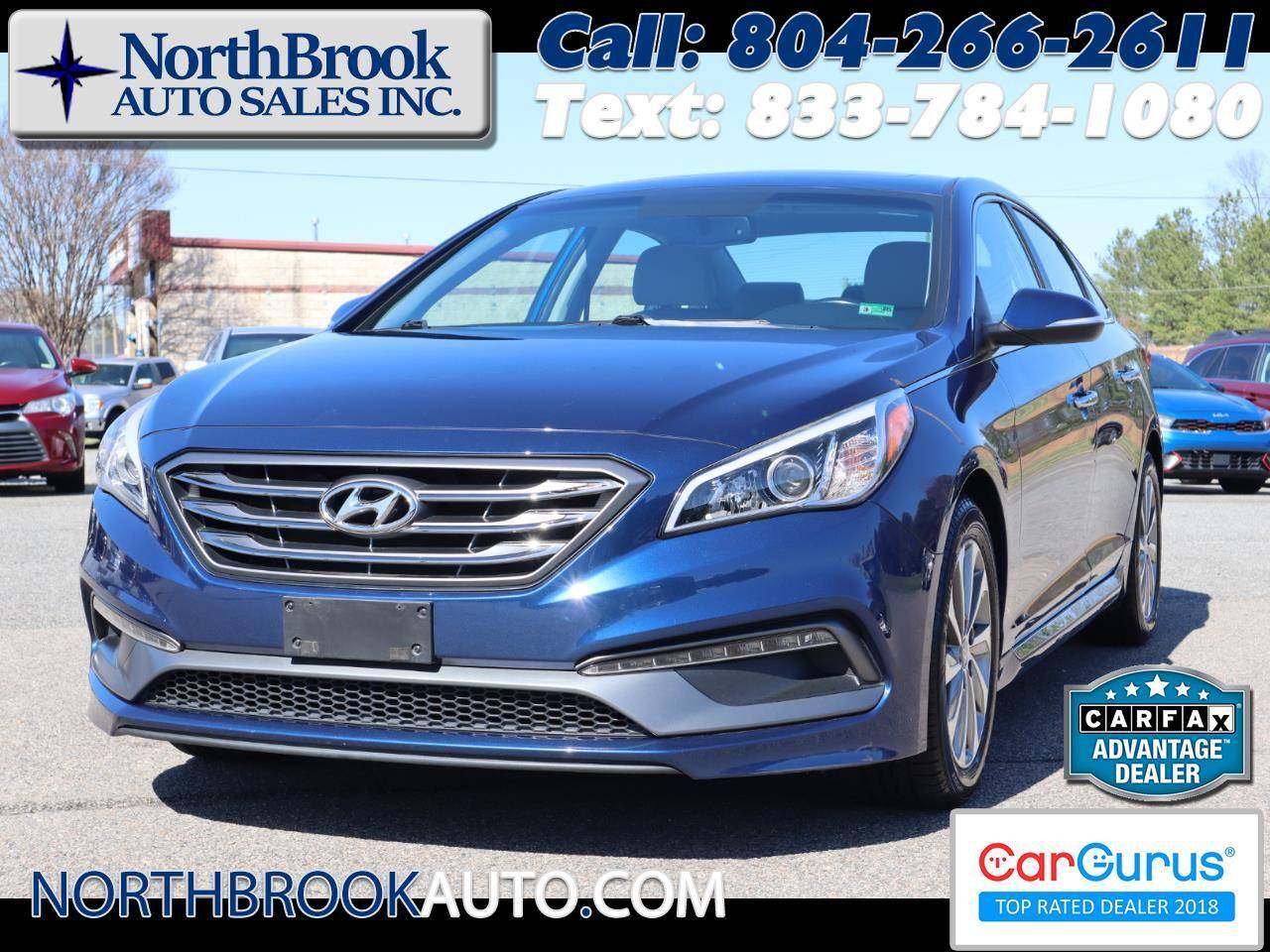 2017 Hyundai Sonata Sport — Sedan — 56,536 mi — Glen Allen, VA