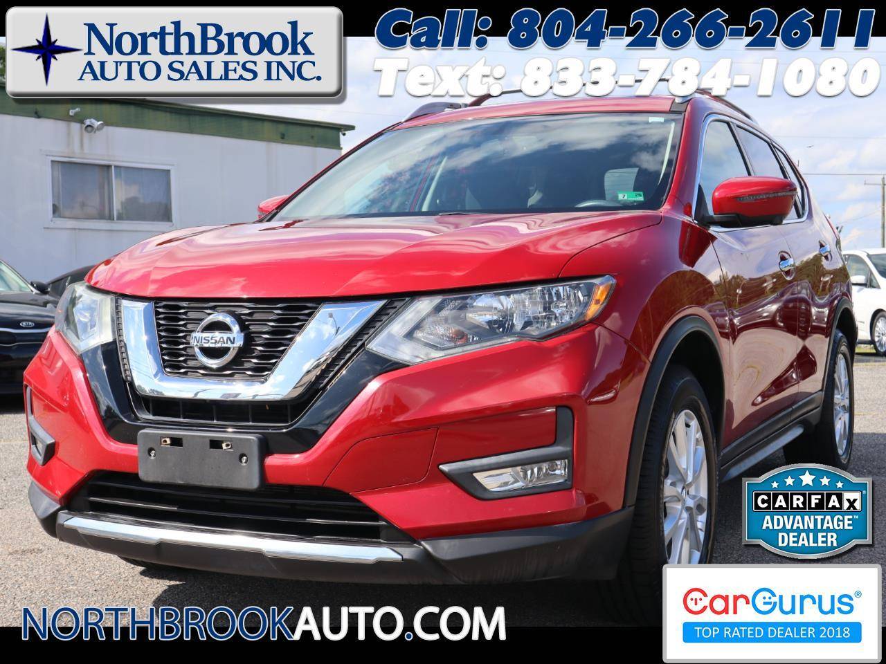 2017 Nissan Rogue SV — SUV — 74,403 mi — Glen Allen, VA