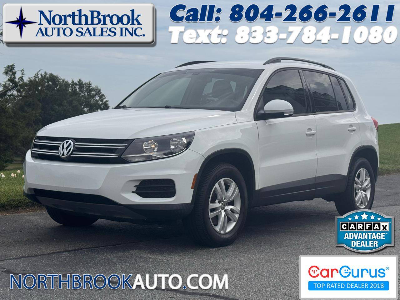 2016 Volkswagen Tiguan S — SUV — 97,521 mi — Glen Allen, VA