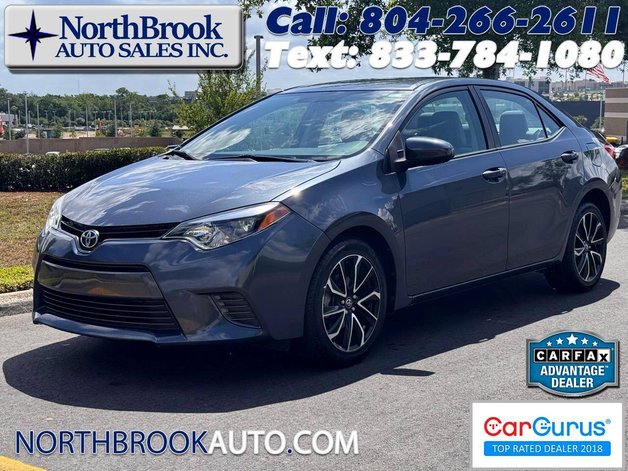 2015 Toyota Corolla LE Premium — Sedan — 36,133 mi — Glen Allen, VA