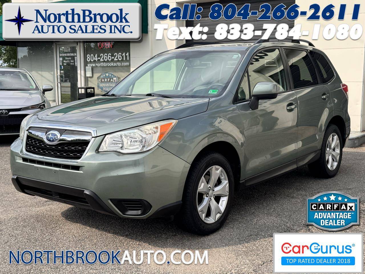 2015 Subaru Forester 2.5i Premium — SUV — 110,773 mi — Glen Allen, VA