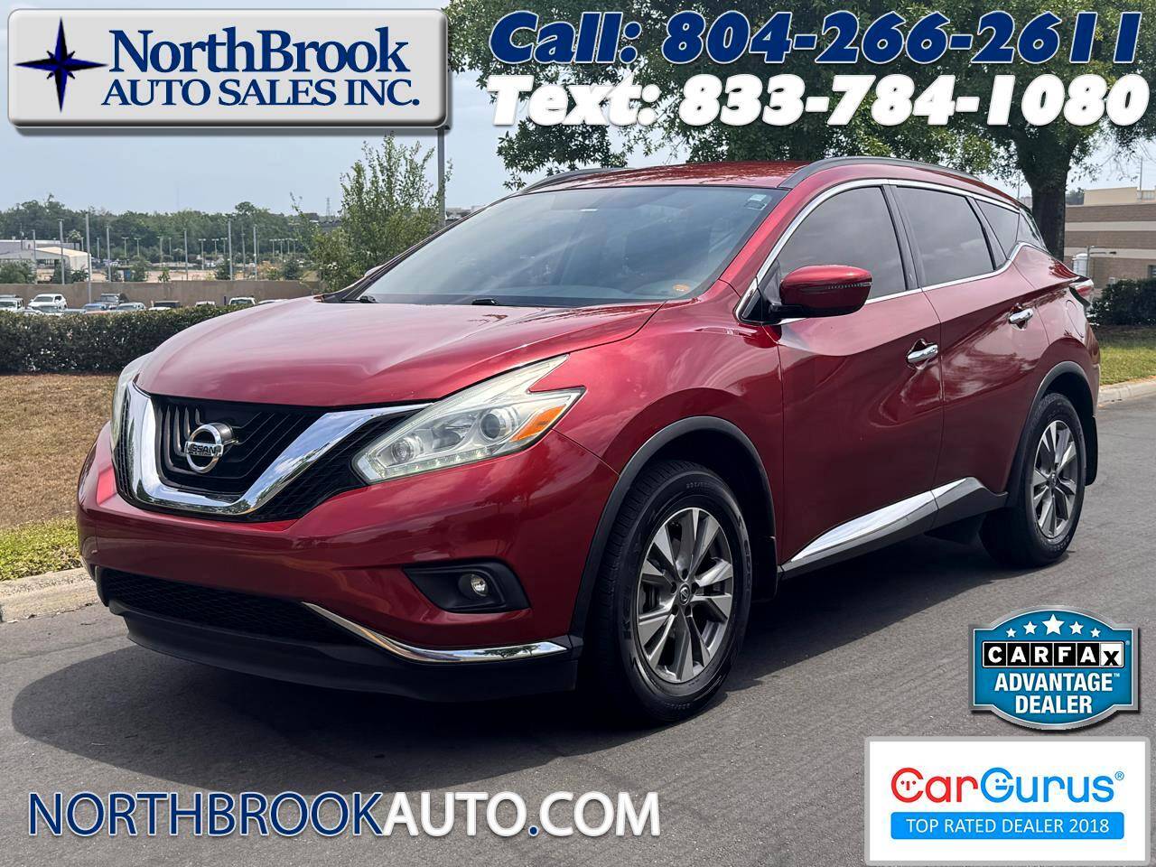 2017 Nissan Murano SV — SUV — 119,542 mi — Glen Allen, VA
