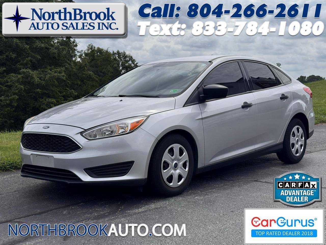 2017 Ford Focus S — Sedan — 61,991 mi — Glen Allen, VA