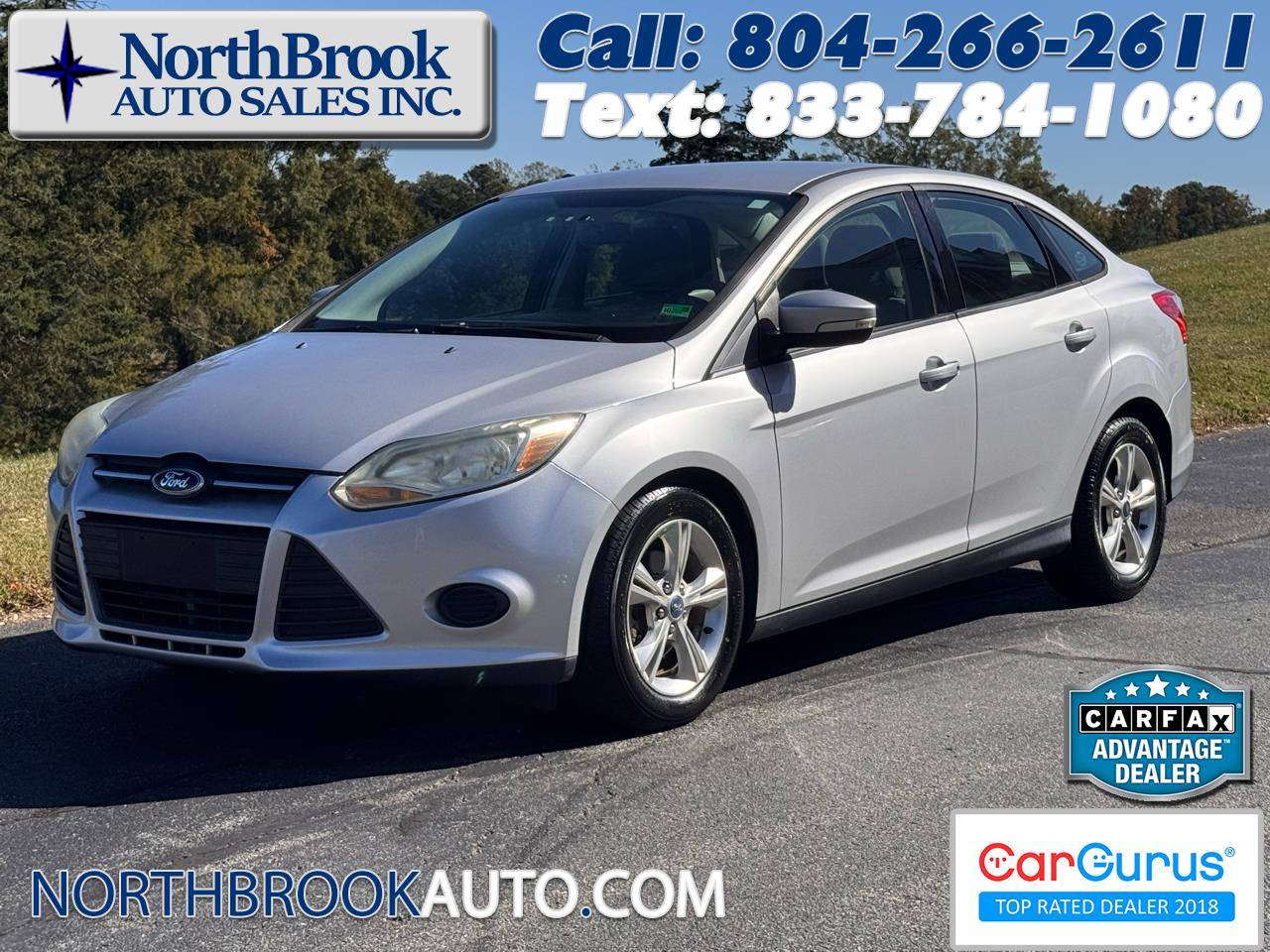 2014 Ford Focus SE — Sedan — 69,125 mi — Glen Allen, VA