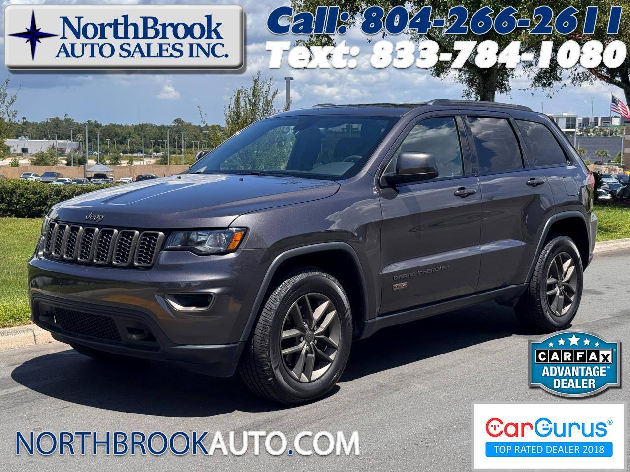 2016 Jeep Grand Cherokee 75th Anniversary — SUV — 113,958 mi — Glen Allen, VA