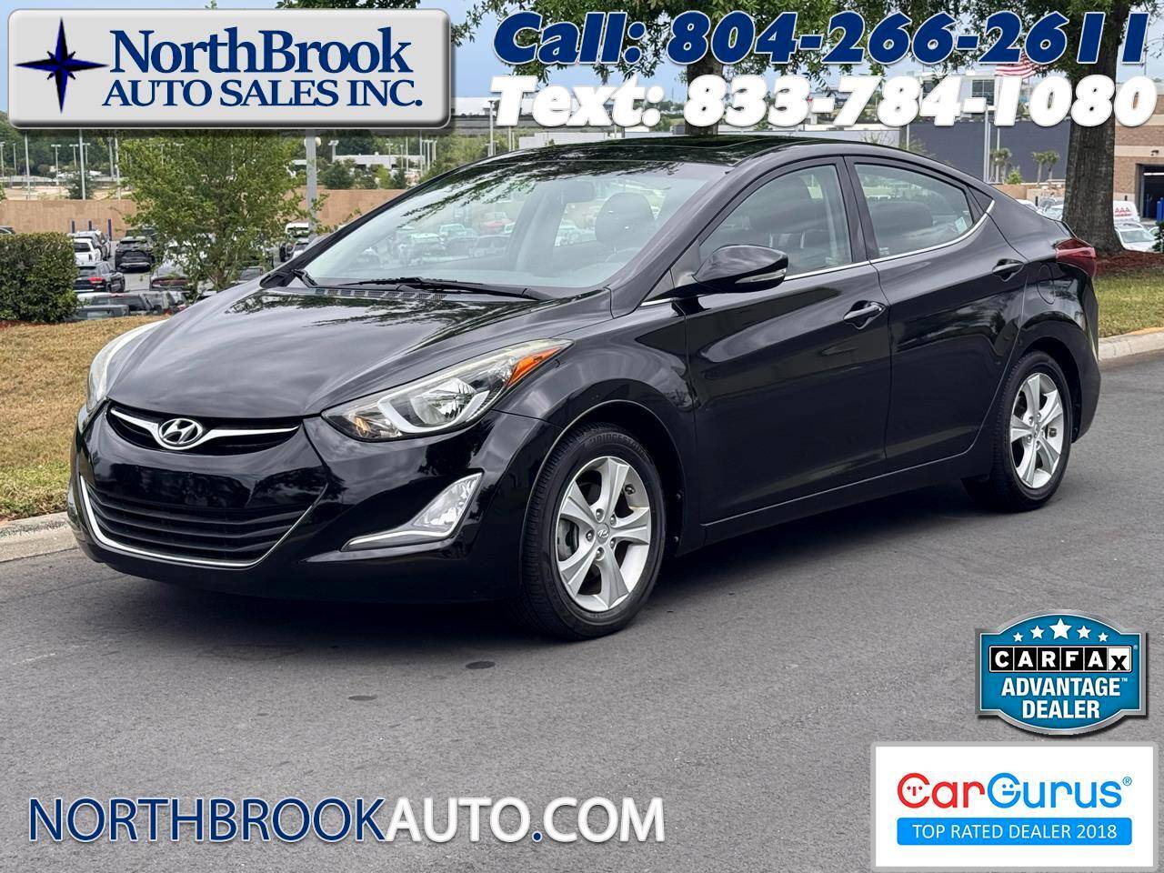 2016 Hyundai Elantra Value Edition — Sedan — 82,988 mi — Glen Allen, VA