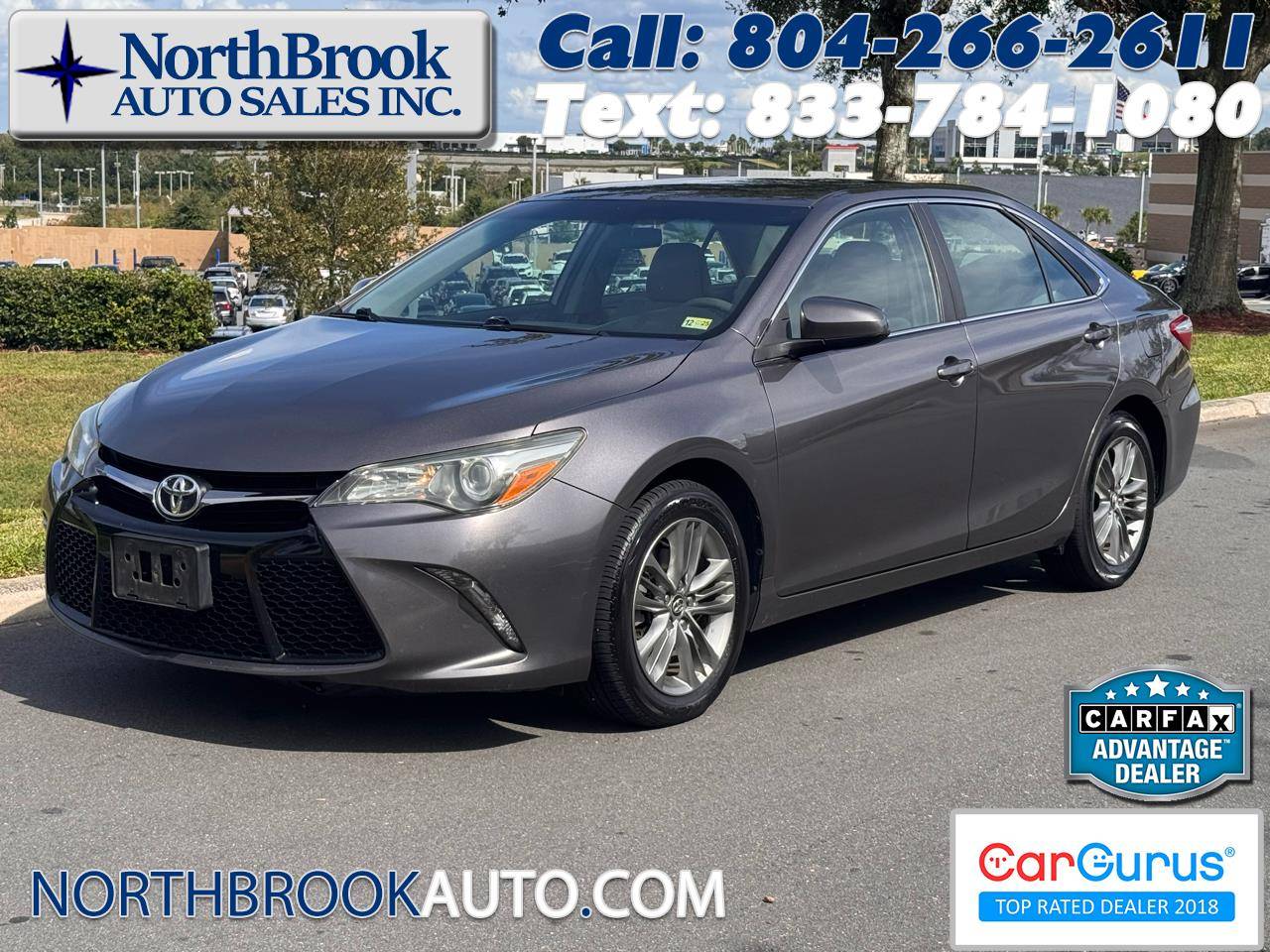 2017 Toyota Camry SE — Sedan — 174,981 mi — Glen Allen, VA