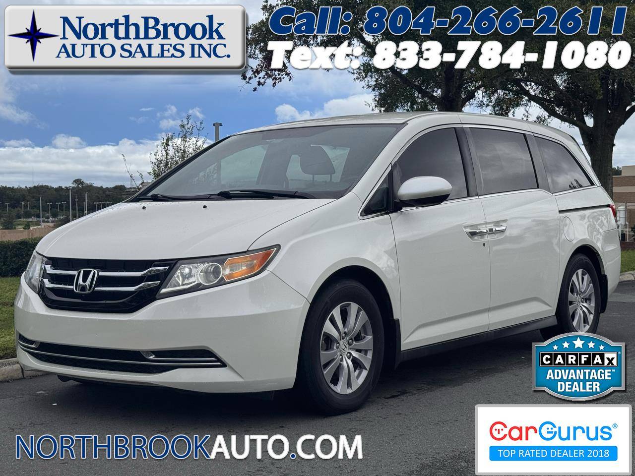 2016 Honda Odyssey SE — Minivan — 129,337 mi — Glen Allen, VA