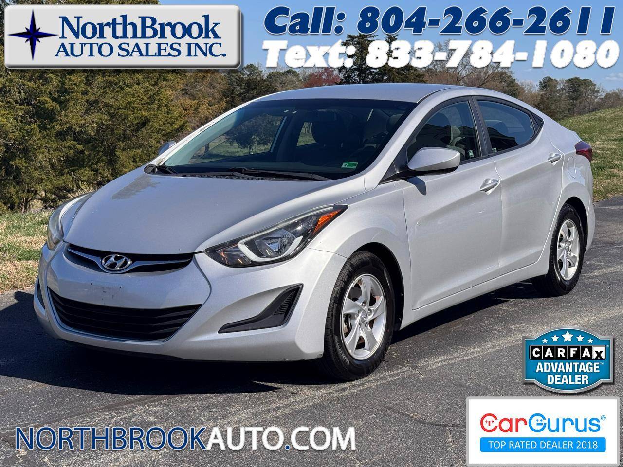 2015 Hyundai Elantra SE — Sedan — 114,758 mi — Glen Allen, VA