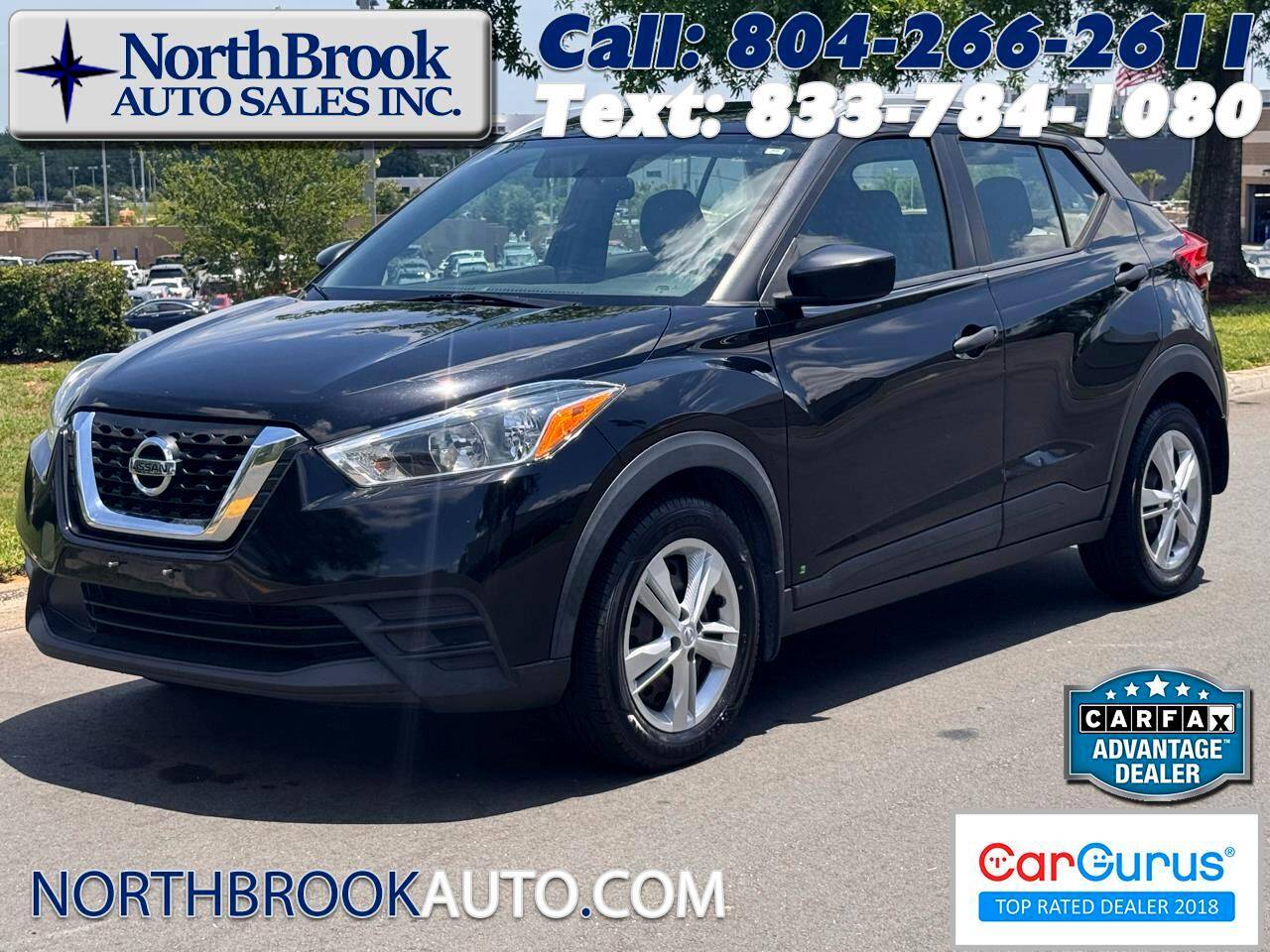 2019 Nissan Kicks S — SUV — 88,743 mi — Glen Allen, VA