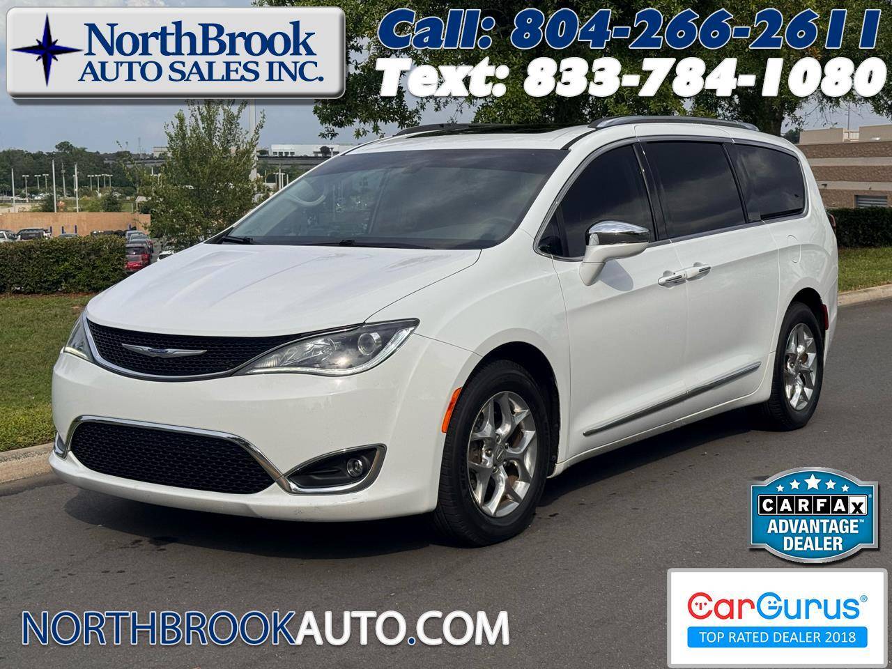2019 Chrysler Pacifica Limited — Minivan — 81,188 mi — Glen Allen, VA
