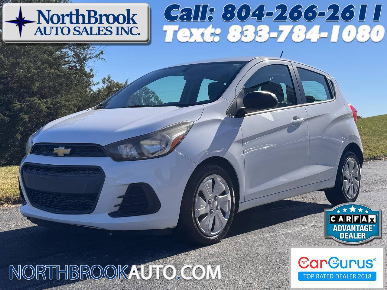 2017 Chevrolet Spark LS — Hatchback — 71,114 mi — Glen Allen, VA
