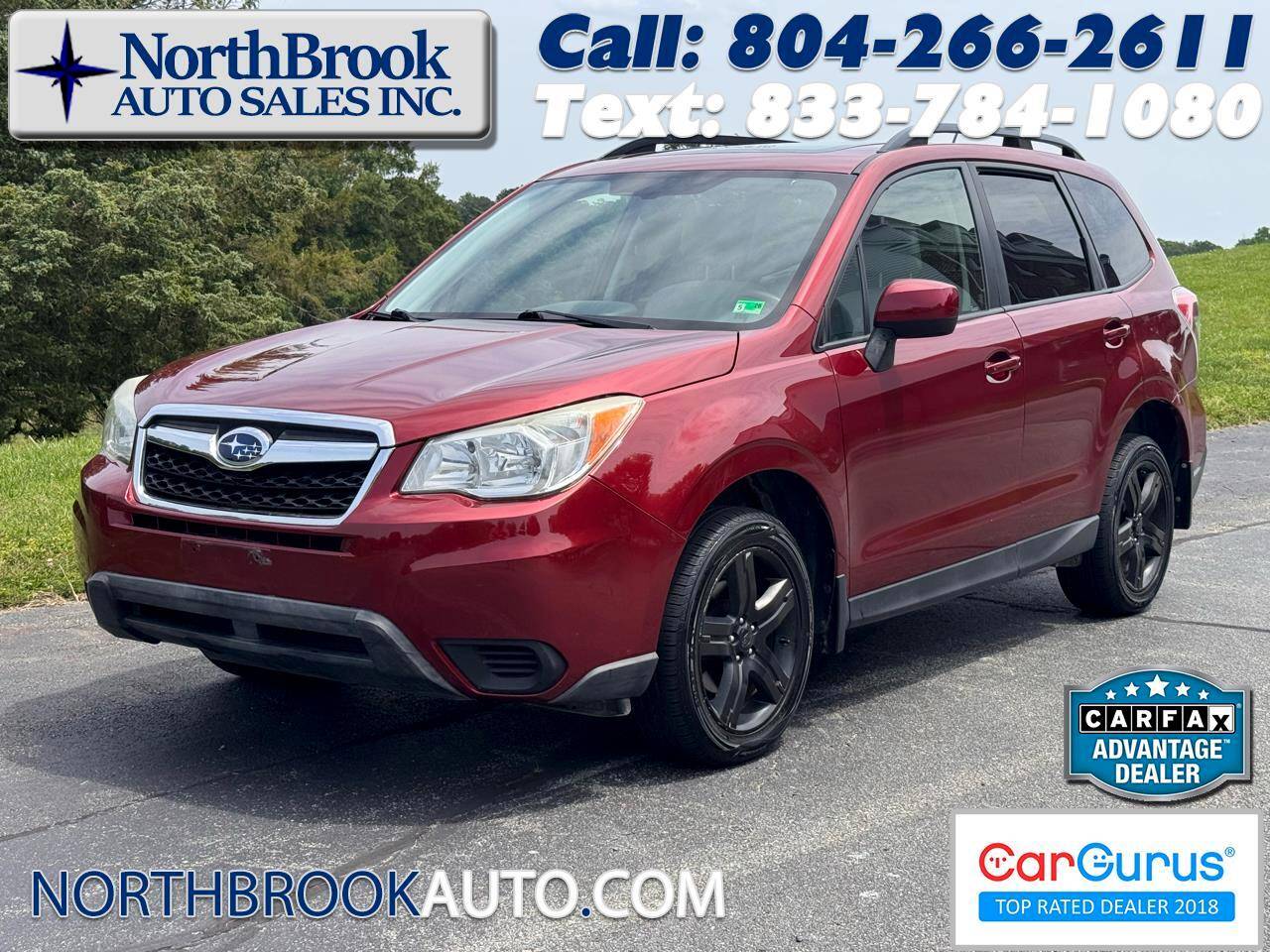 2014 Subaru Forester 2.5i Premium — SUV — 124,634 mi — Glen Allen, VA