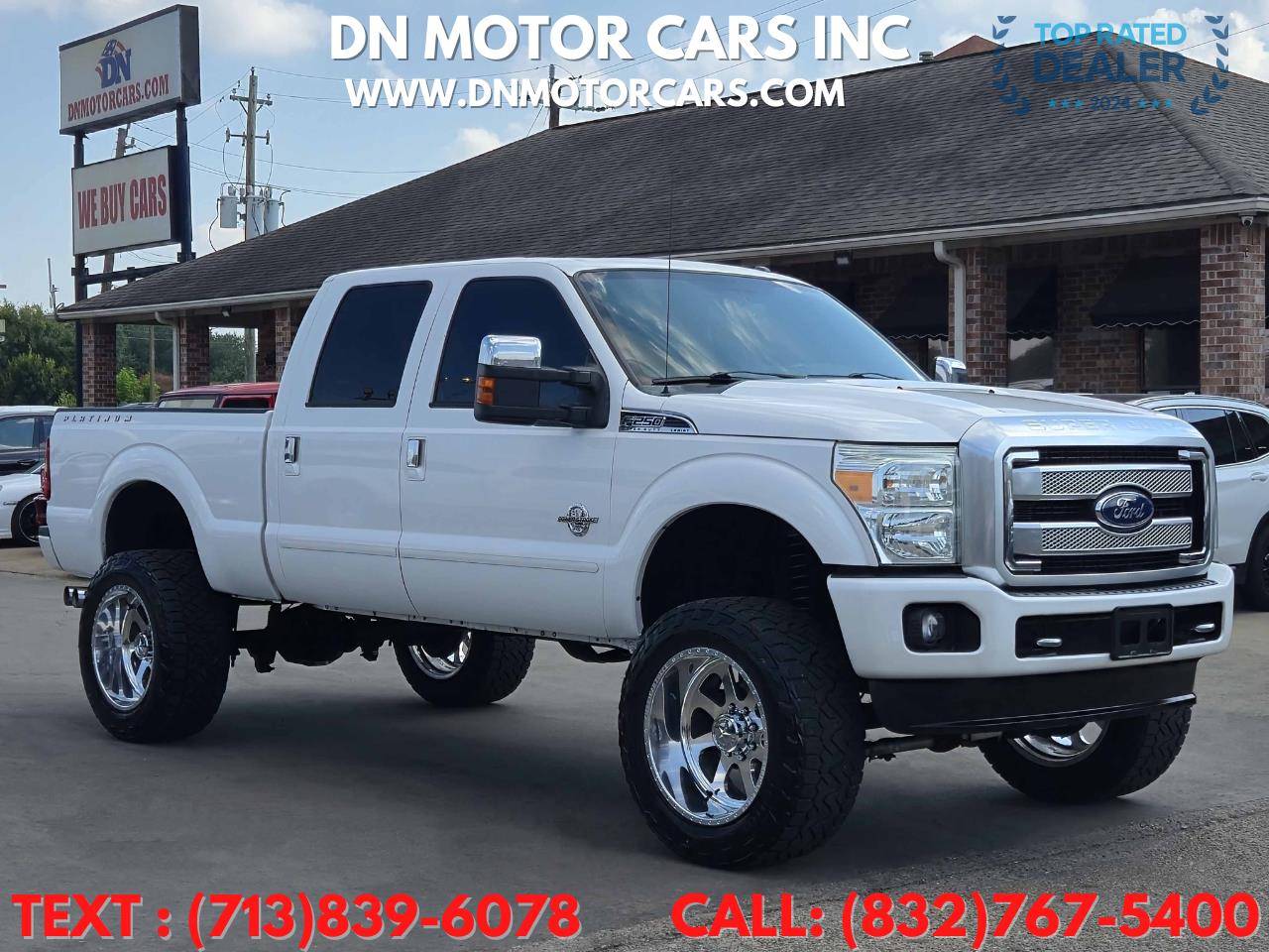 2014 Ford Super Duty F-250 Platinum — Pickup Truck — 198,042 mi — Houston, TX