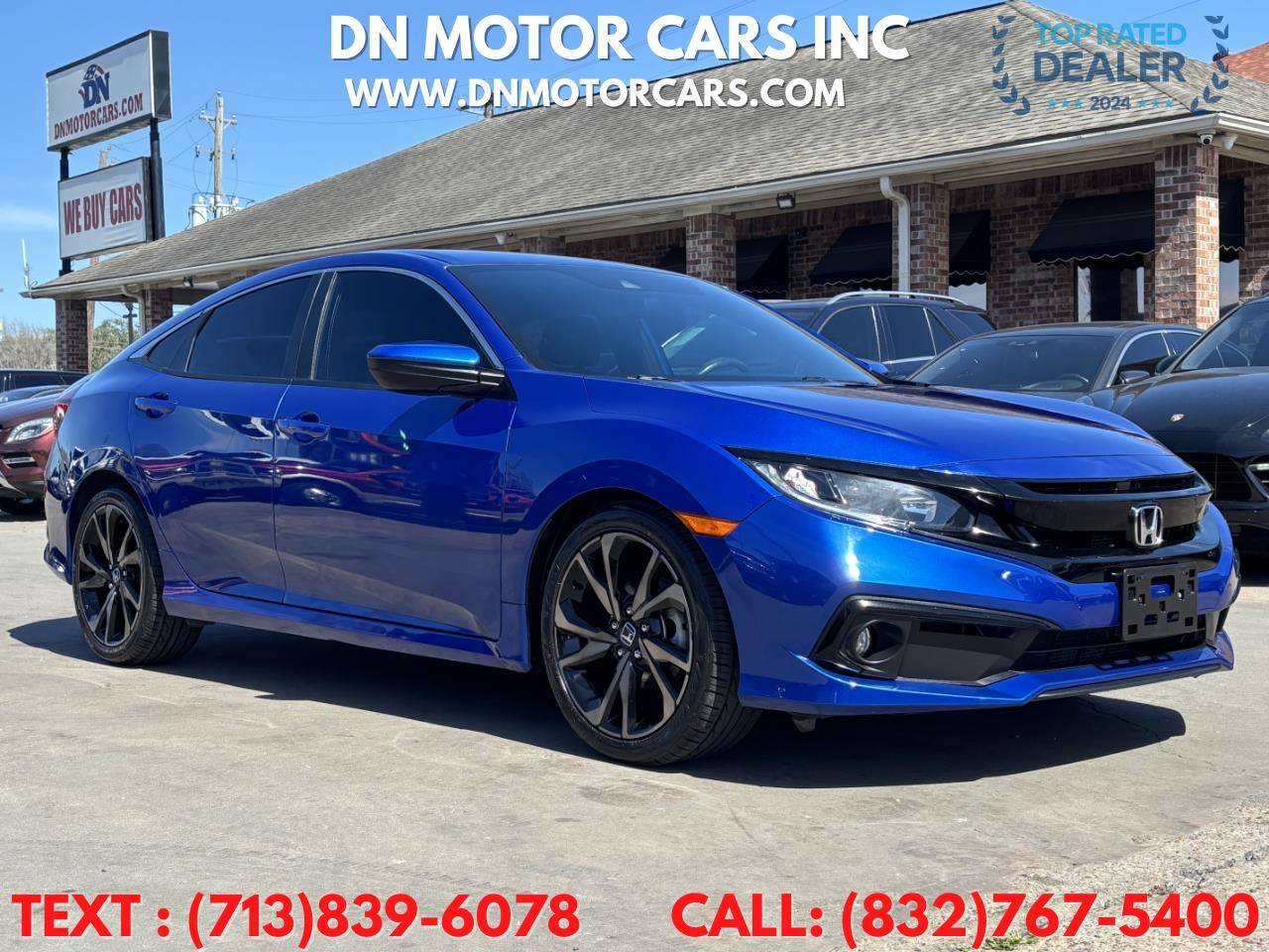 2020 Honda Civic Sport — Sedan — 84,535 mi — Houston, TX