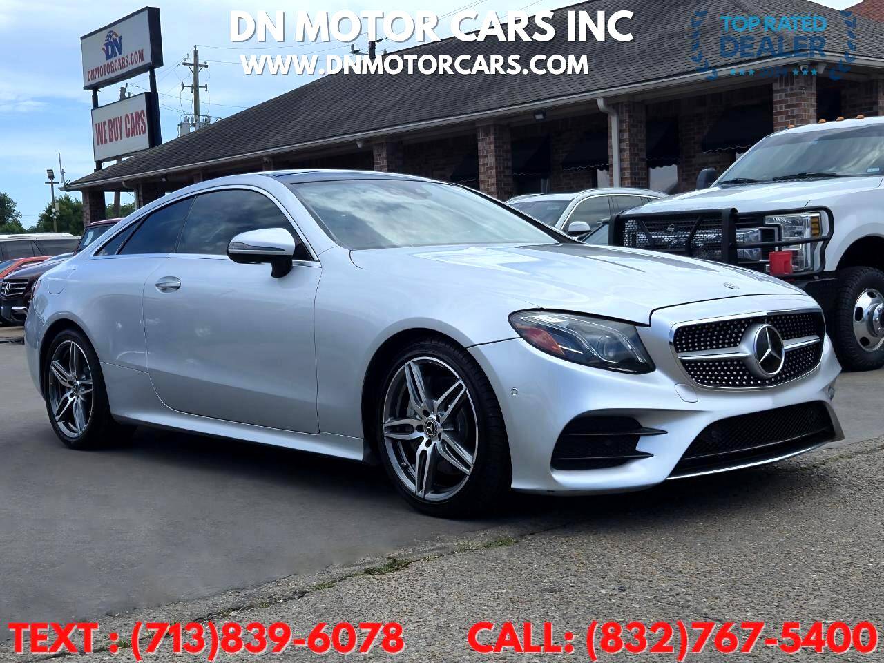 2018 Mercedes-Benz E-Class E 400 — Coupe — 132,929 mi — Houston, TX