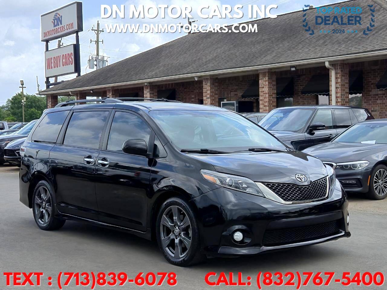 2017 Toyota Sienna SE — Minivan — 107,687 mi — Houston, TX