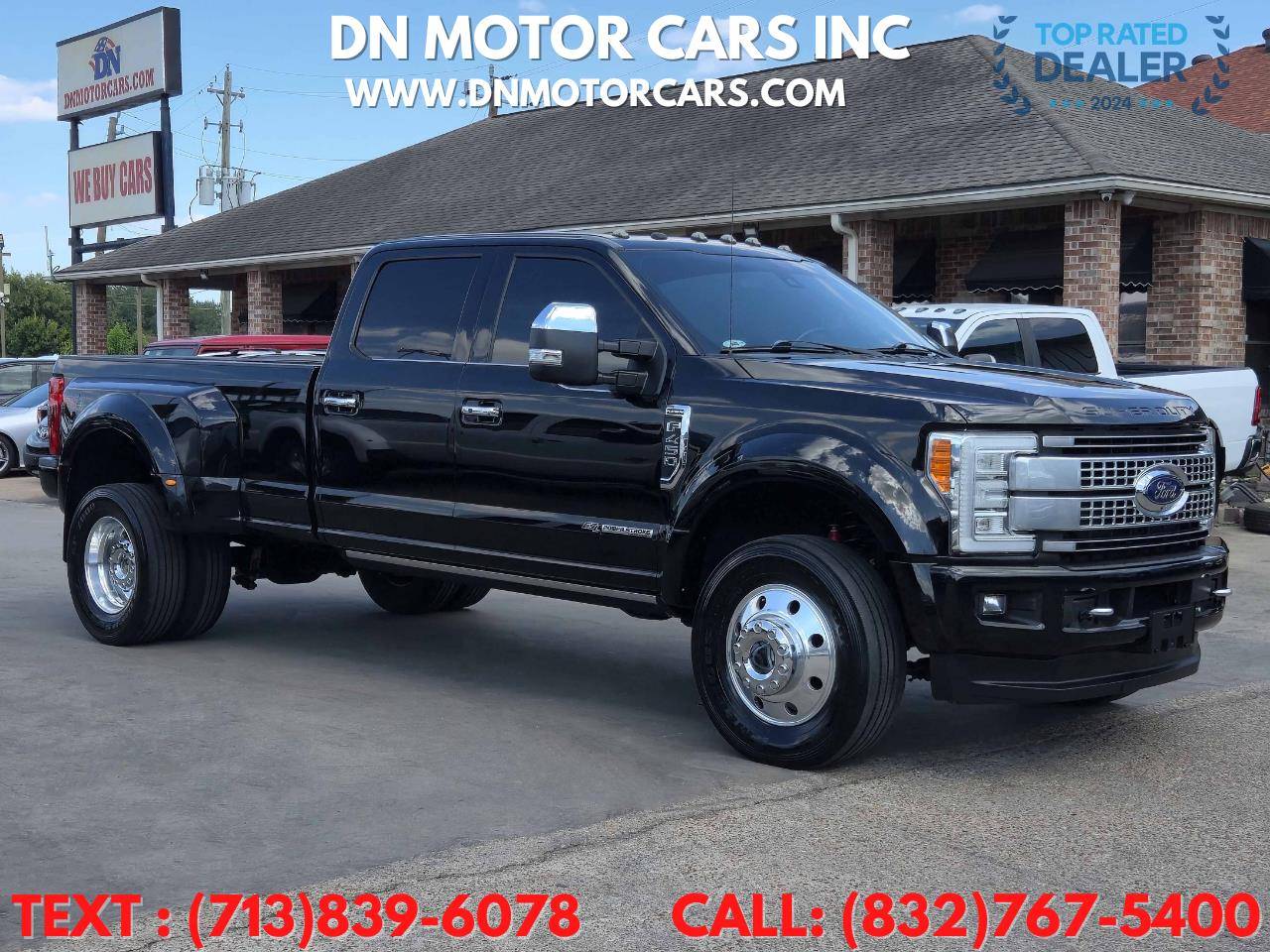 2017 Ford Super Duty F-450 Platinum — Pickup Truck — 124,594 mi — Houston, TX