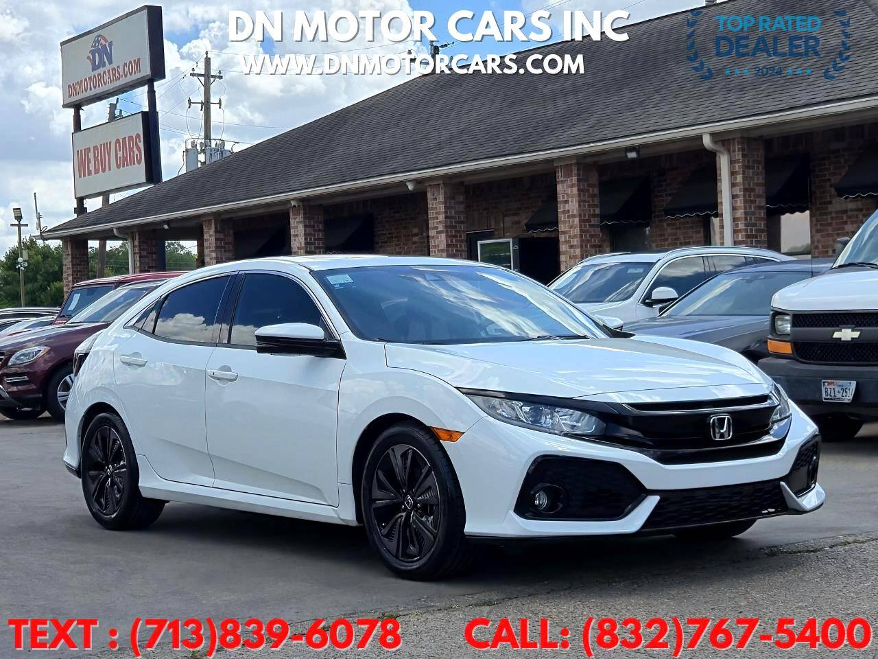 2019 Honda Civic EX — Hatchback — 47,975 mi — Houston, TX