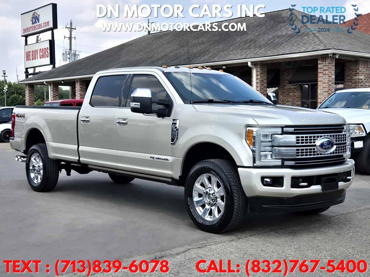2017 Ford Super Duty F-350 Platinum — Pickup Truck — 79,220 mi — Houston, TX