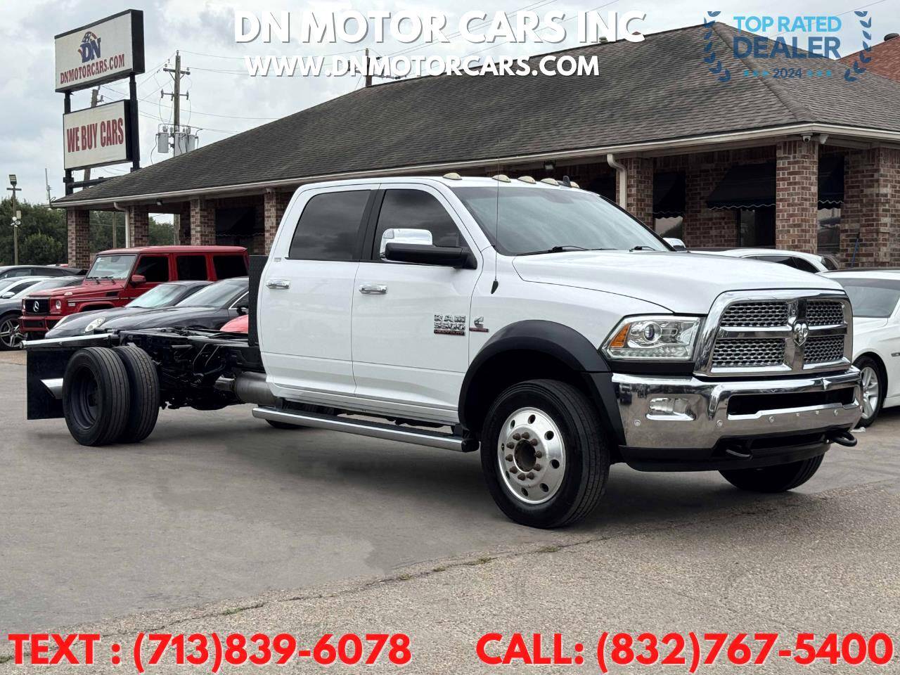 2017 Ram 5500 Laramie — Chassis Cab Truck — 372,283 mi — Houston, TX
