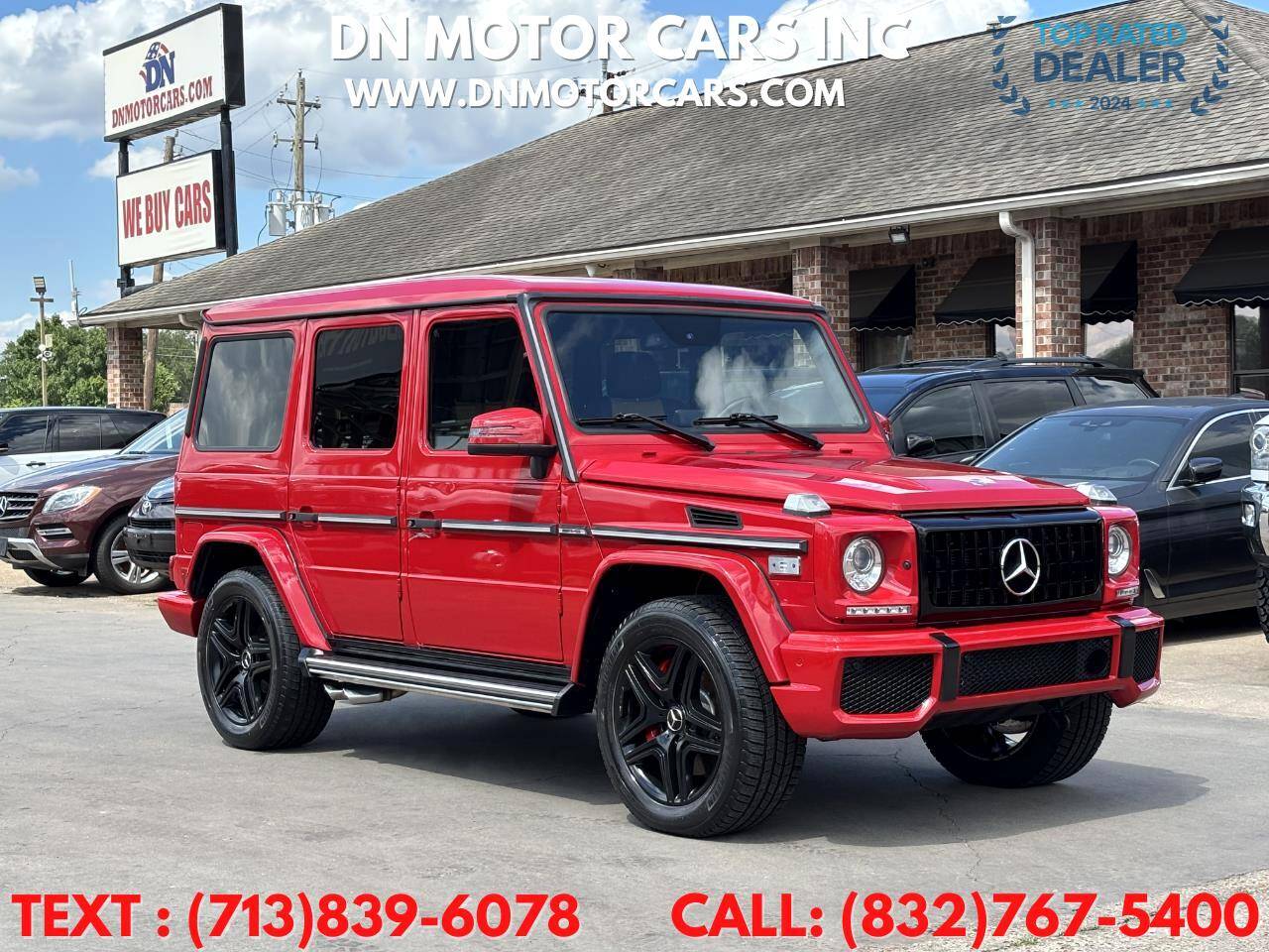 2013 Mercedes-Benz G-Class G 63 AMG — SUV — 121,358 mi — Houston, TX