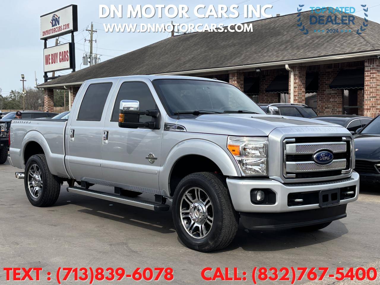 2015 Ford Super Duty F-250 Platinum — Pickup Truck — 162,591 mi — Houston, TX