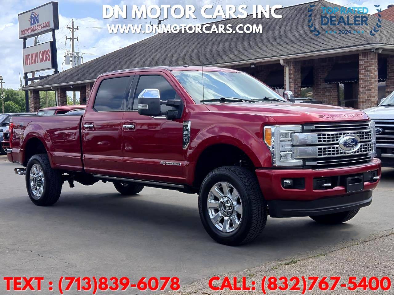 2018 Ford Super Duty F-350 Platinum — Pickup Truck — 108,842 mi — Houston, TX