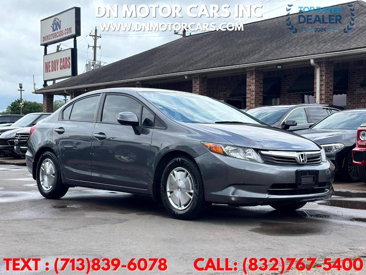2012 Honda Civic HF — Sedan — 74,104 mi — Houston, TX