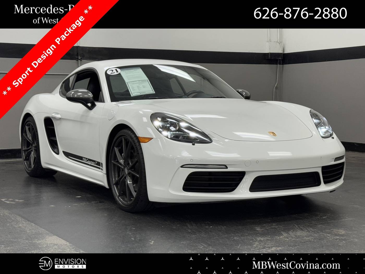 2021 Porsche 718 Cayman T — Coupe — 12,586 mi — West Covina, CA