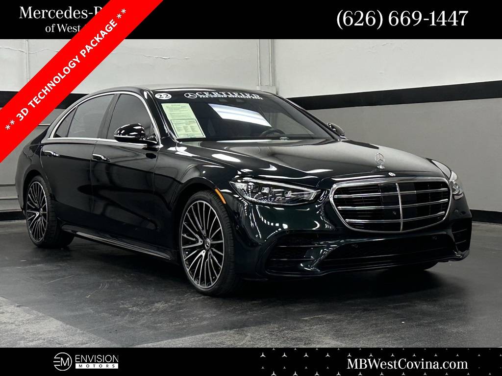 2022 Mercedes-Benz S-Class S 580 — Sedan — 47,554 mi — West Covina, CA