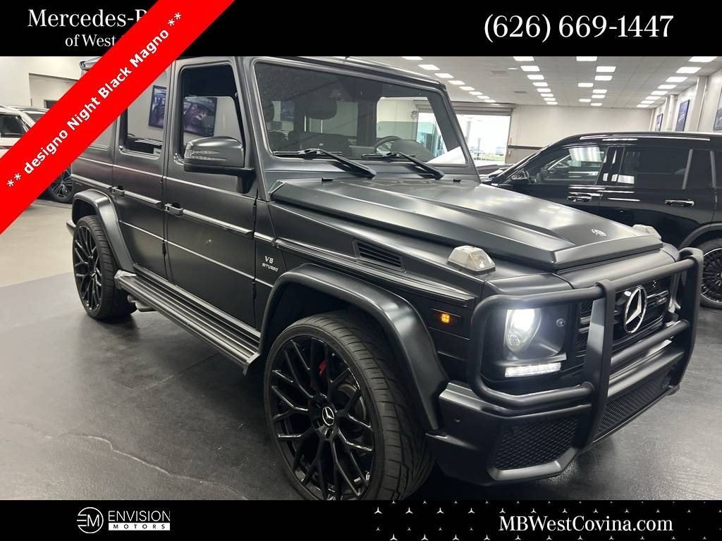 2016 Mercedes-Benz G-Class G 63 AMG — SUV — 63,824 mi — West Covina, CA
