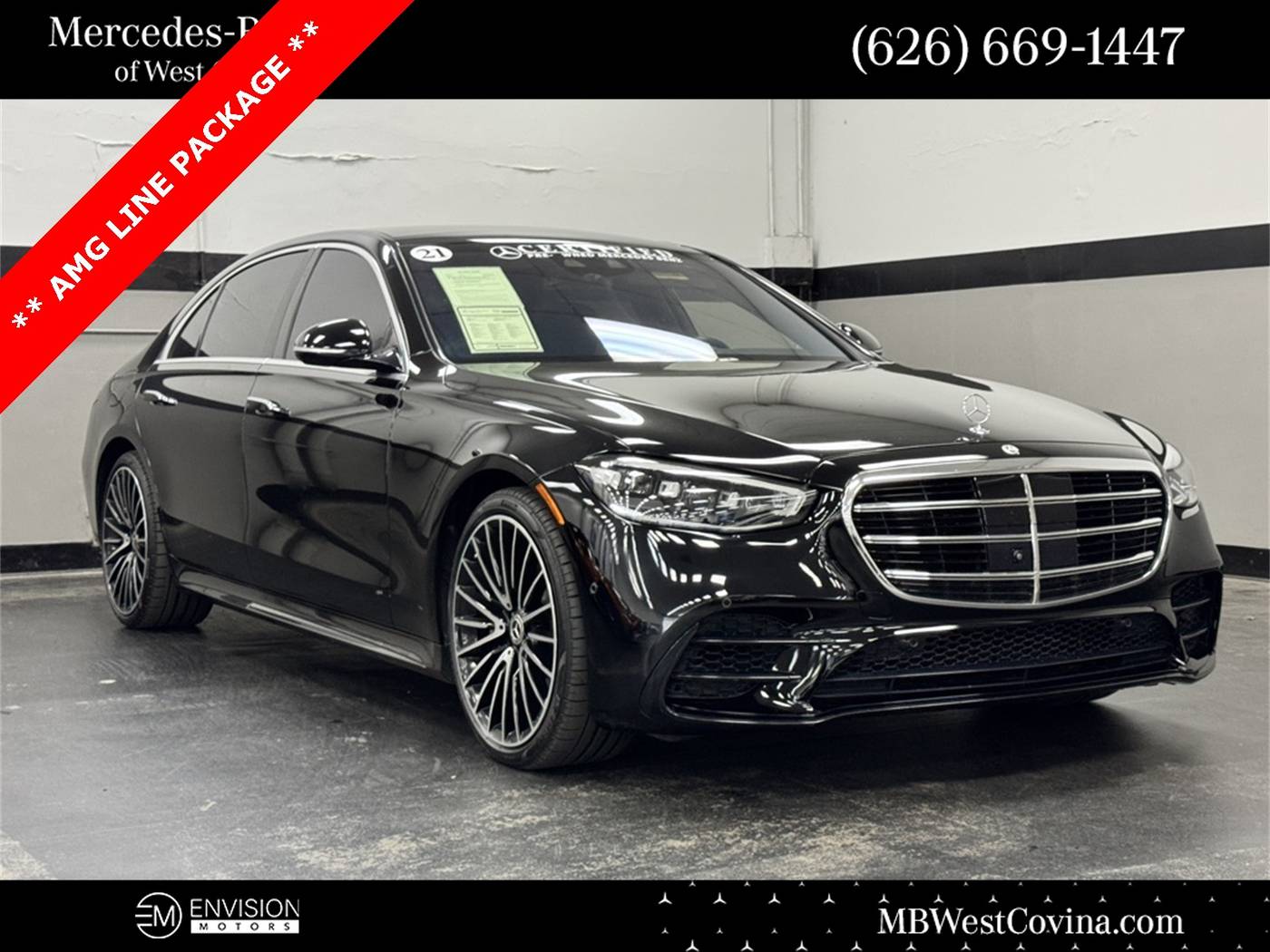 2021 Mercedes-Benz S-Class S 580 — Sedan — 57,250 mi — West Covina, CA