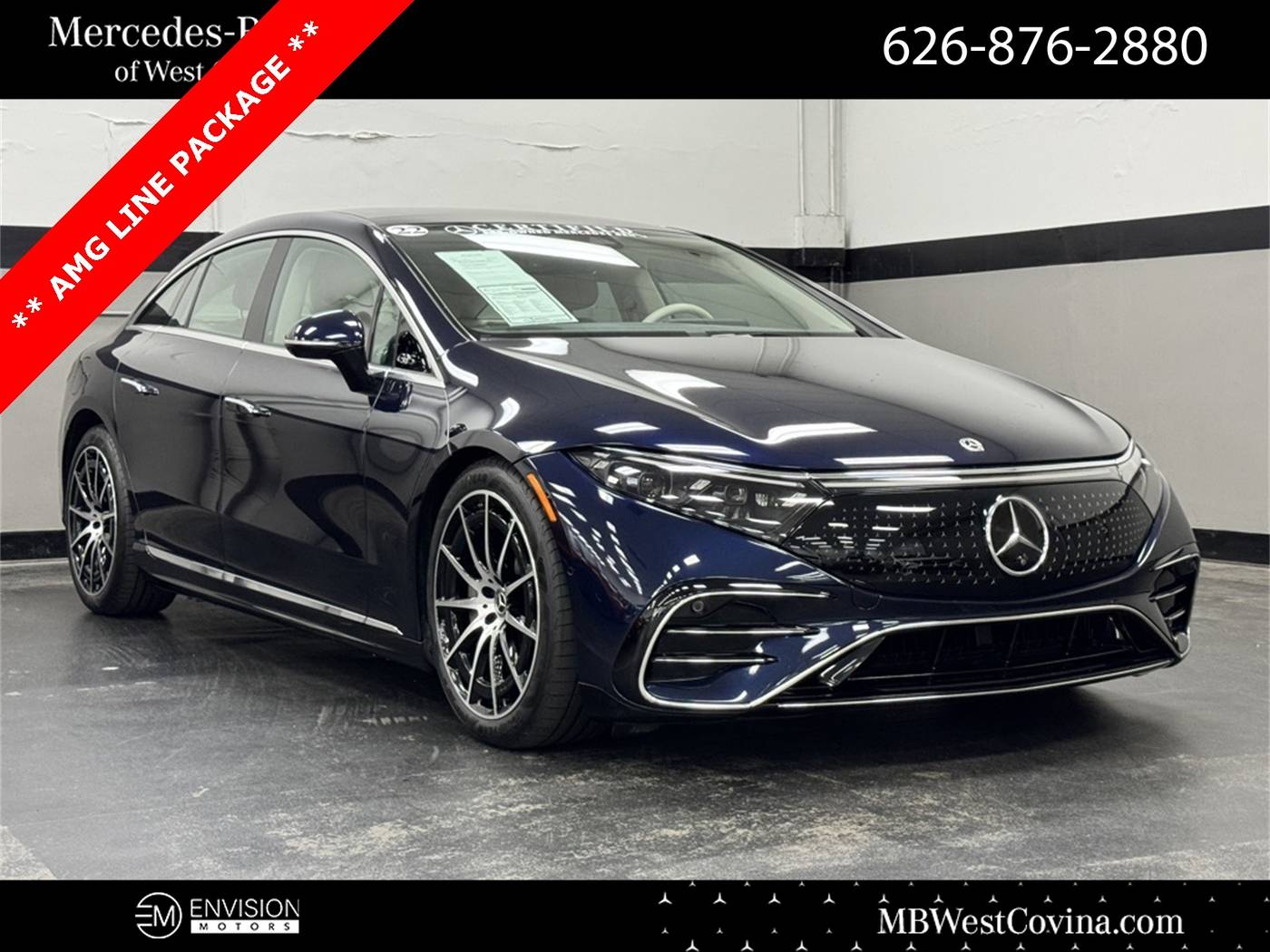2022 Mercedes-Benz EQS Sedan EQS 450+ — Hatchback — 35,500 mi — West Covina, CA