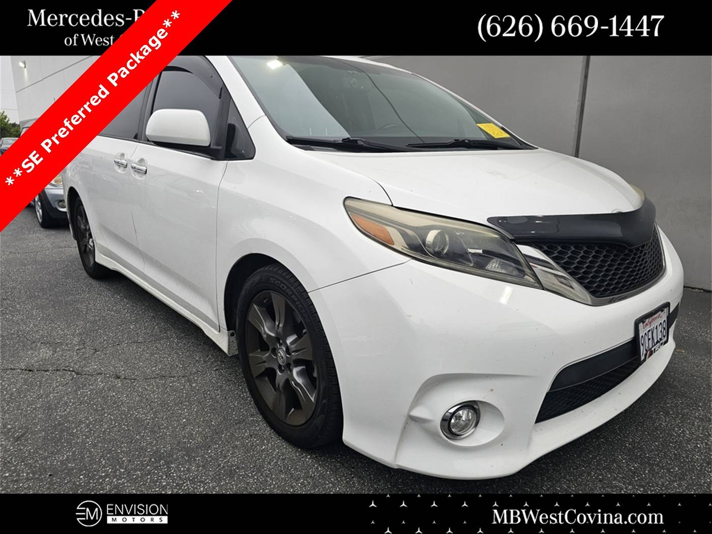 2016 Toyota Sienna SE — Minivan — 112,584 mi — West Covina, CA