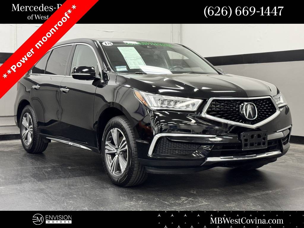 2018 Acura MDX Standard — SUV — 109,135 mi — West Covina, CA