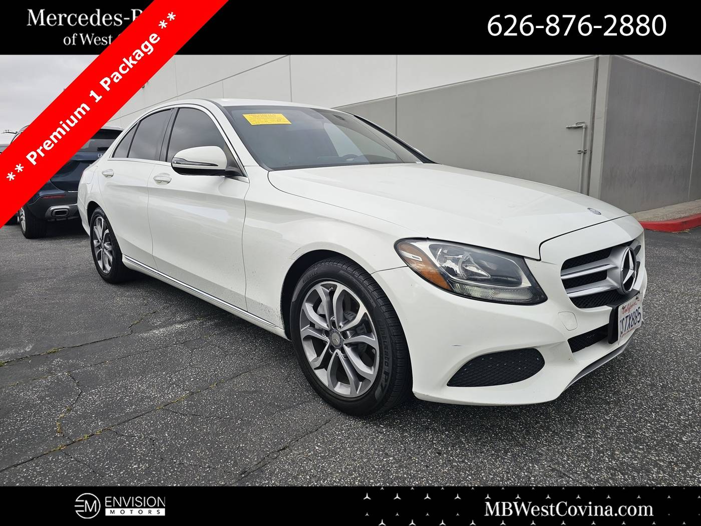 2016 Mercedes-Benz C-Class C 300 — Sedan — 66,343 mi — West Covina, CA