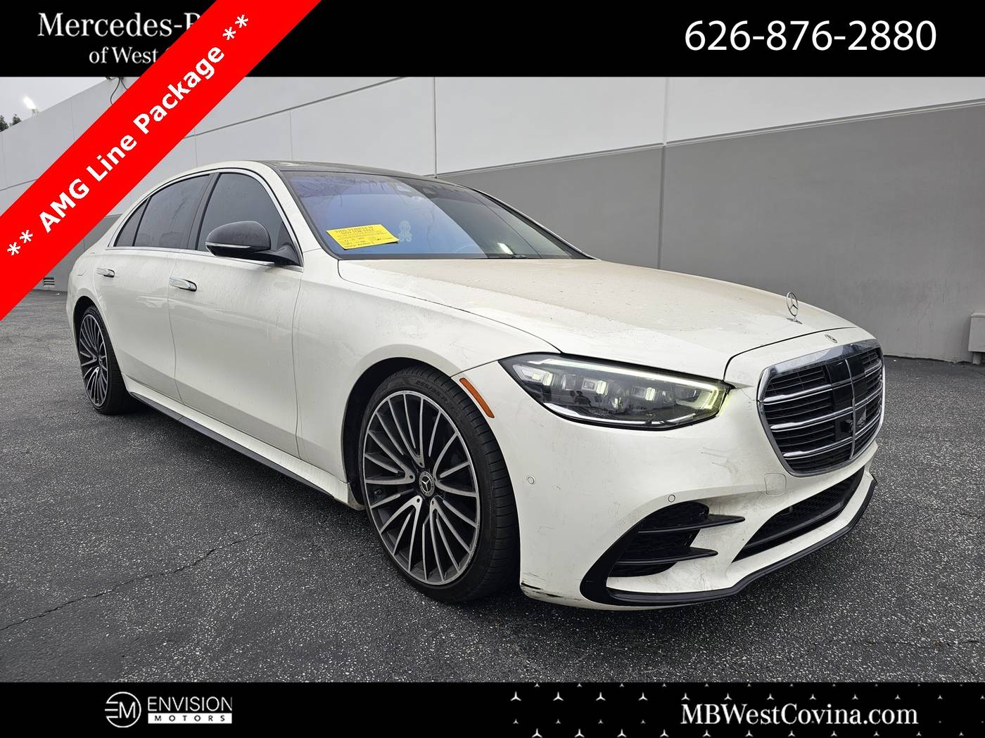 2021 Mercedes-Benz S-Class S 580 — Sedan — 24,682 mi — West Covina, CA