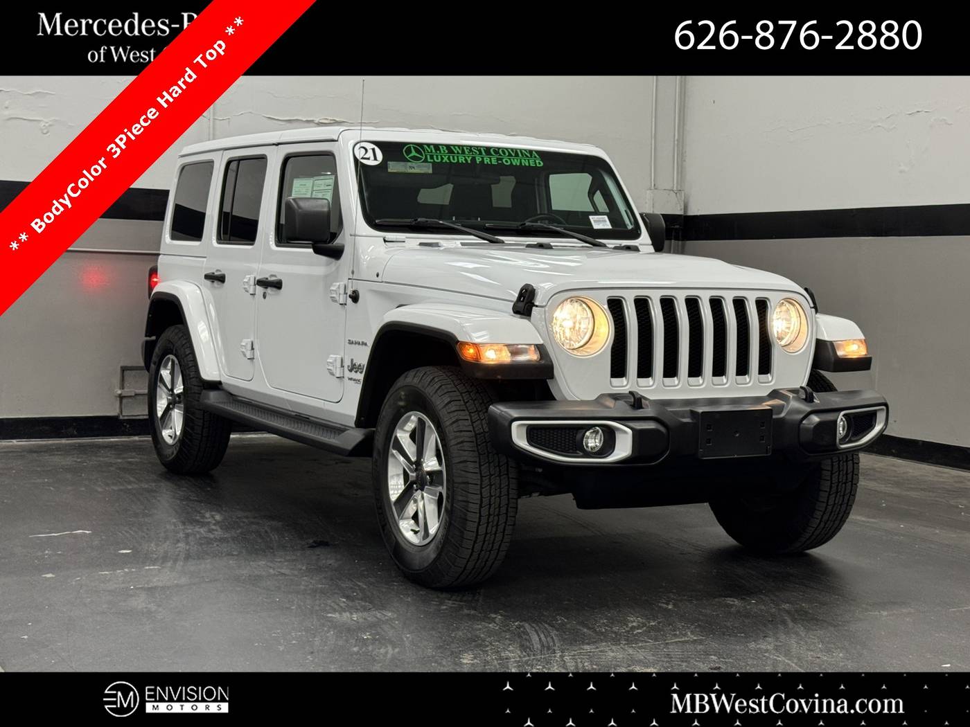2021 Jeep Wrangler Sahara — SUV — 32,090 mi — West Covina, CA