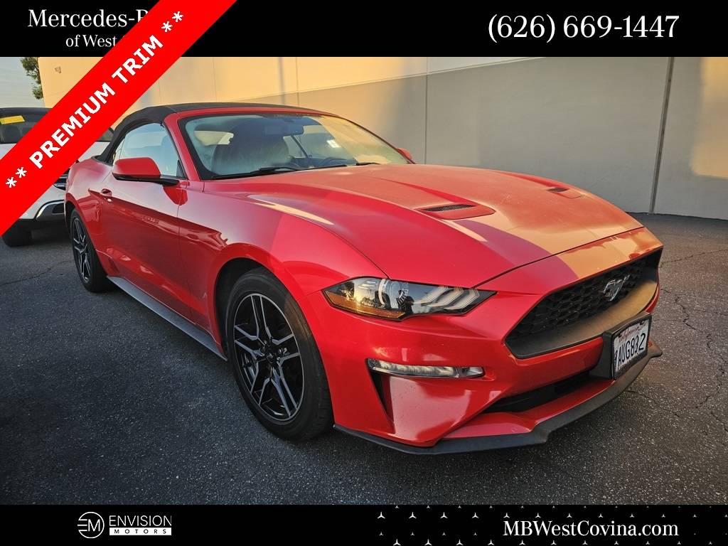 2019 Ford Mustang EcoBoost Premium — Convertible — 95,770 mi — West Covina, CA