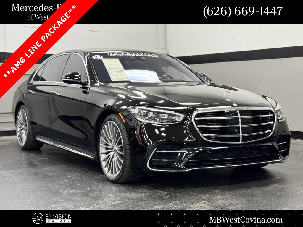 2022 Mercedes-Benz S-Class S 580 — Sedan — 51,419 mi — West Covina, CA