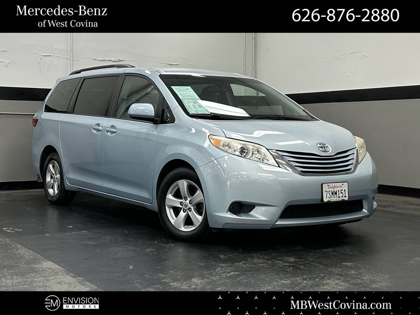 2015 Toyota Sienna LE — Minivan — 108,950 mi — West Covina, CA