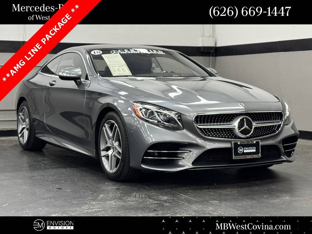 2018 Mercedes-Benz S-Class S 560 — Coupe — 39,150 mi — West Covina, CA