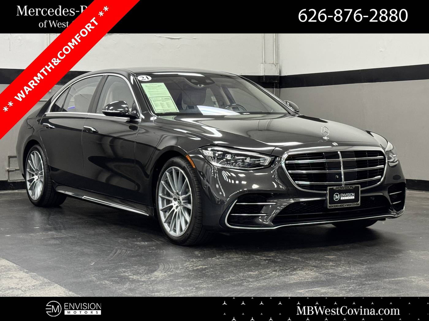 2021 Mercedes-Benz S-Class S 580 — Sedan — 56,808 mi — West Covina, CA