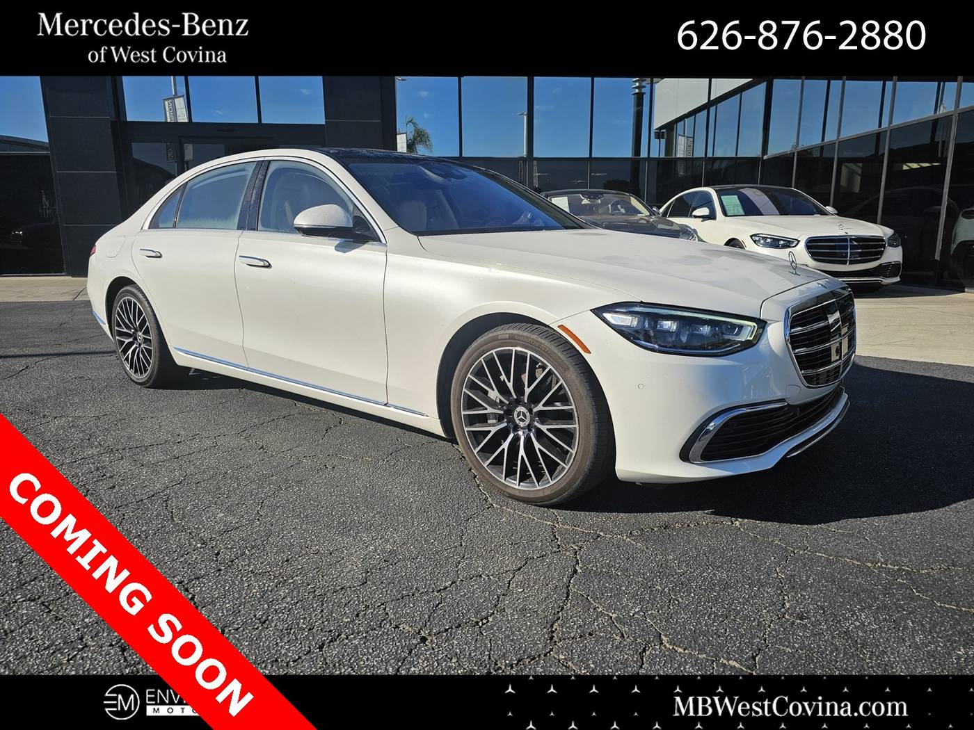 2021 Mercedes-Benz S-Class S 580 — Sedan — 46,895 mi — West Covina, CA