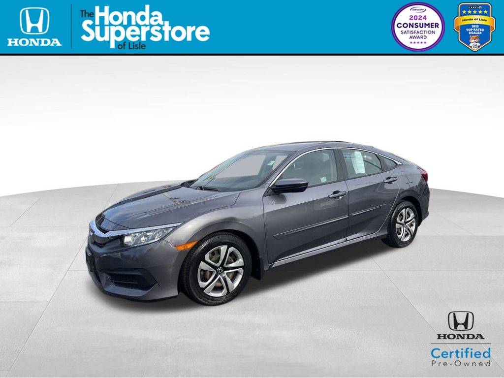 2017 Honda Civic LX — Sedan — 81,796 mi — Lisle, IL
